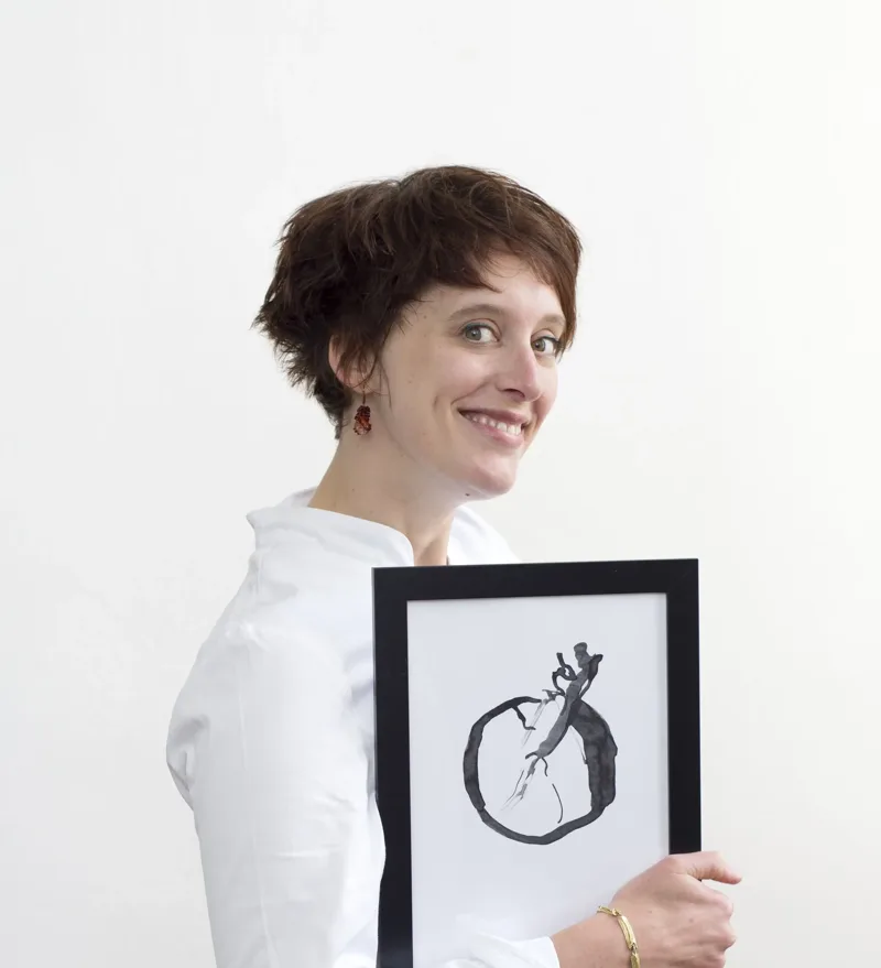 Portrait de Julie Coppé, praticienne en massage à Villemoirieu